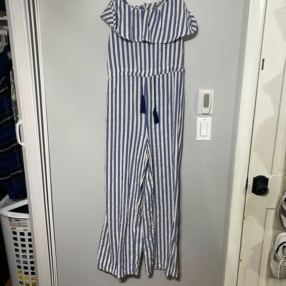 Striped Jumpsuit